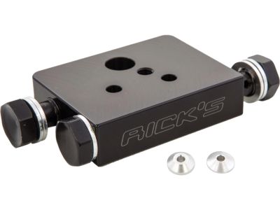 619430 - Rick's ABS Brake Line Tee Black Anodized