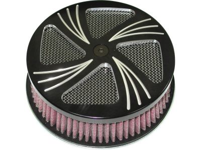 629323 - CCE Sidewinder Hi-Flow Air Cleaner Black Anodized