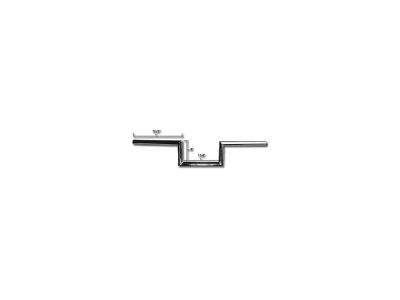 632327 - Jammer 60s Wide Style 4 Handlebar Non-Dimpled Chrome 1