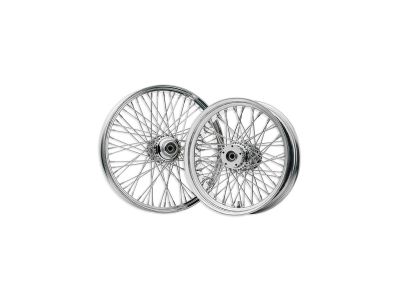635733 - DNA 40-SPOKE 16X3.50 CHROME Wheels Chrome 3/4