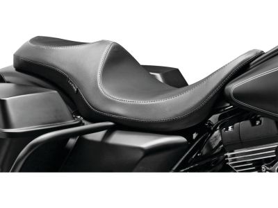 640494 - Le Pera Villian 2 Up Smooth Seat Black Vinyl