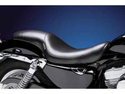 640883 - Le Pera Silhouette Full Lenght Smooth Seat Black Vinyl