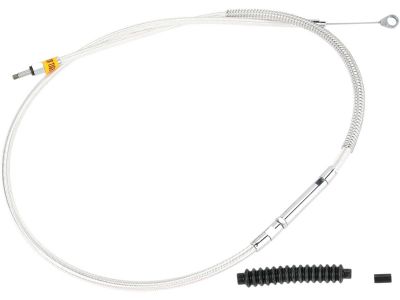 649817 - Barnett Platinum Series Clutch Cable Stainless Steel Clear Coated Chrome Look 49"