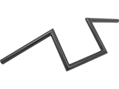 651817 - Jammer 60s Wide Style 8 Handlebar Non-Dimpled Black Powder Coated 1