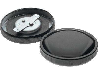 651863 - CCE GAS CAP SET Gas Cap Vented and non-vented set Black