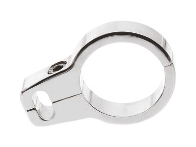 652023 - CCE Cable Clamp For dual throttle cable and 1 1/4" diameter tubing Chrome
