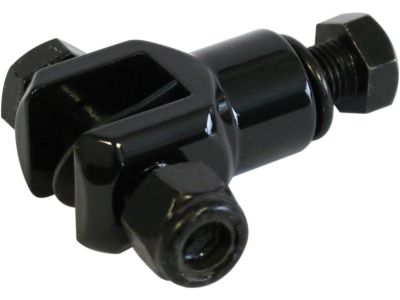 652026 - SANTEE 3/8-20 Mount Footpeg Clevis Black