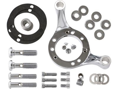 652122 - DNA Breather Bracket Chrome