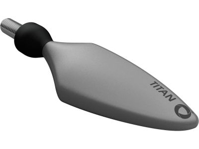 652601 - KELLERMANN Micro Rhombus Titan LED Turn Signal Front Right/Rear Left Titanium Polished Clear LED