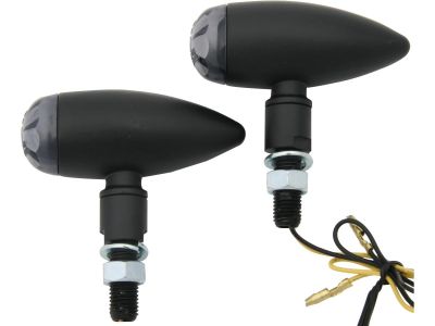 652779 - SHIN YO Micro Bullet LED Turn Signal Black Tinted LED