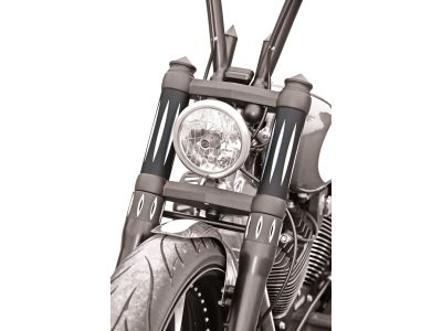 653075 - Thunderbike Upper Fork End Caps Aluminium Polished