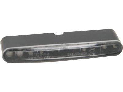 653387 - SHIN YO Stripe LED Turn Signal Height(mm): 7 , Width(mm): 54 , Depth(mm): 15, Approved for front and rear installation Black Clear LED