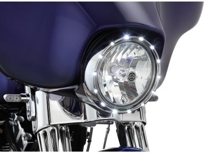 654079 - ARLEN NESS Fire Ring Headlight Bezel Chrome