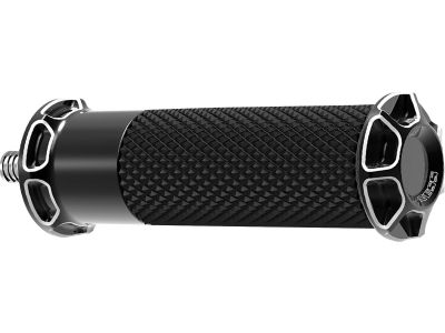 654111 - ARLEN NESS Beveled Fusion Shift/Brake Peg Black, Anodized