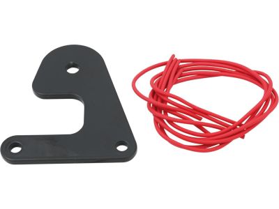 656150 - ODC Engine coil mount bracket Glossy black Ignition Coil And Horn Cylinder Bracket Gloss Black Powder Coated