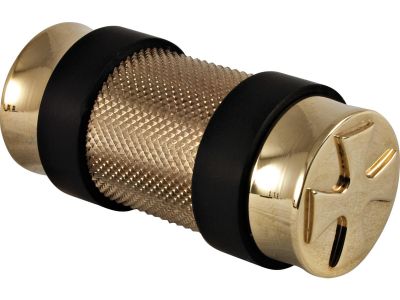 658622 - HKC Young Gun Iron Cross Shift / Brake Peg Brass