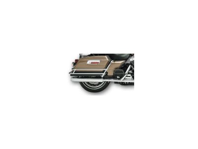 664069 - KERKER Touring and Heritage Springer Slip-On Mufflers without End Caps Chrome