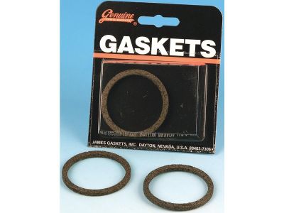 667998 - JAMES SquareProfile Compressed Wire Exhaust Port Gaskets Pack of 2 Pac...