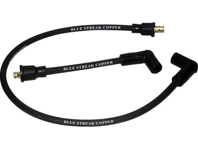 668260 - Blue Streak Copper Plug Wires with Magneto Spark Plug Wire Black