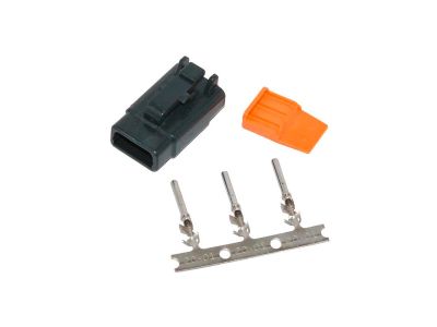 670023 - NAMZ Connector Deutsch DTM 3-Position Black Female Black