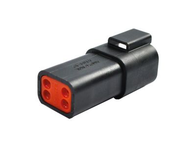 670048 - NAMZ Deutsch OEM DT Series Connector Housings 4 Wire Female Black