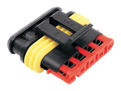 670854 - NAMZ 5-Wire OEM O2 and Aktive Exhaust Sensor Connector Black