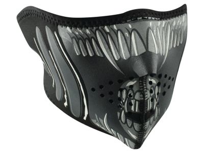 675147 - ZANheadgear Alien Neoprene Full Face Mask Black | One Size Fits All