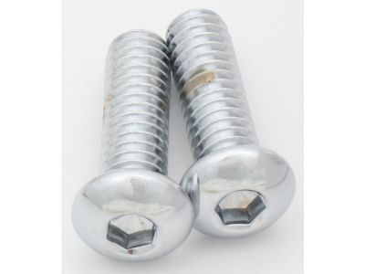 68064 - CCE Buttonhead Allen Socket Bolt Pack Chrome Allen head