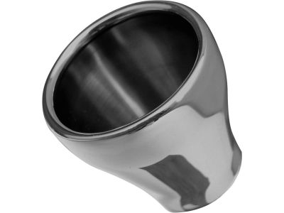 681312 - BSL ENDCAP TRUMPET Billet End Caps Trumpet Show Chrome 60 mm