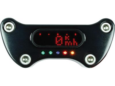 681479 - motogadget Motosign Mini Gauge Top Clamp Black Powder Coated