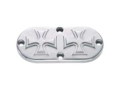 682099 - HKC Cross Inpsection Cover Aluminium Polished