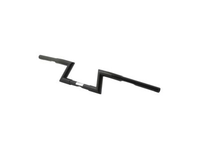 682350 - FEHLING 1 1/4" Z-Bar with 1" Clamp Diameter Handlebar Dimpled 3-Hole Black Powder Coated 120.0 mm