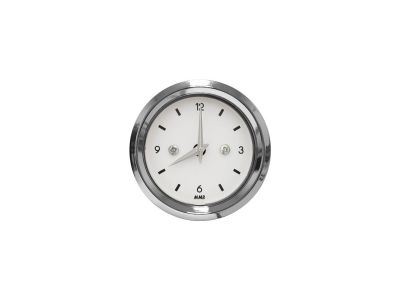 682741 - MMB CLOCK BASIC BLK / WHT / RED LIGHT Clock