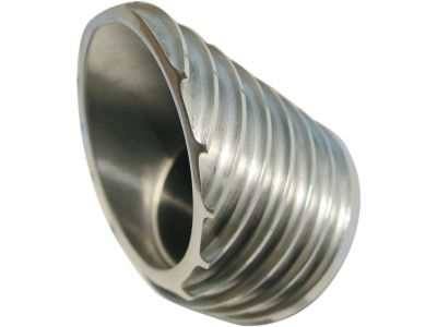 683114 - BSL Chico Loco S/C Endcap E3 BLK. Curved Billet End Caps Black 70 mm