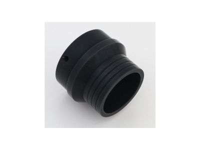 683124 - BSL Straight Endcap E3 BLK. Staight Billet End Caps Black 70 mm