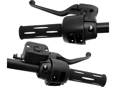 683594 - CCE 96-up Style Handlebar Control Kit Black 11/16" Cable Clutch Dual Disc