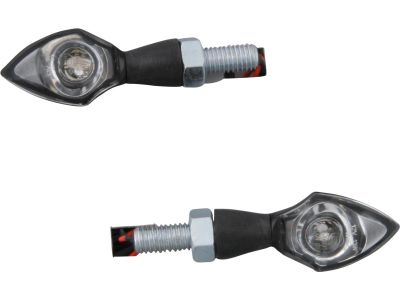683625 - HIGHSIDER Pen Head LED Turn Signal Black Clear LED