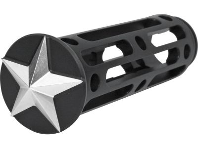 683787 - Thunderbike Open Mind Base Grip and Footpeg Toppers Bi-Color Anodized