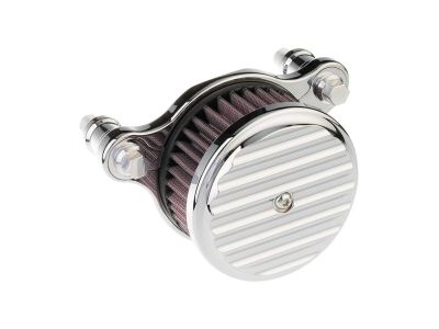 685468 - Joker Machine High Performance Air Cleaner Chrom, Finned Chrome