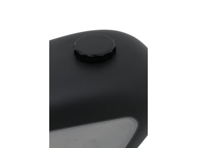 688541 - CCE Deluxe Scalloped Gas Cap Left side cap only (Non-vented) Black
