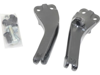 688637 - CCE Passenger Peg Mounts for Dyna Black
