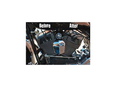 688877 - CCE Natural Hi-Lighted Finned Headbolt Covers