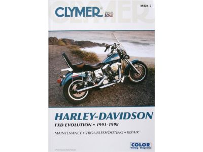 6890424 - CLYMER Repair Manuals For Dyna Series 91-98