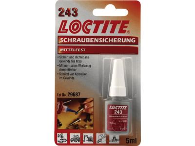 690055 - Loctite Threadlocker 243 Low Strenghts - 5ml