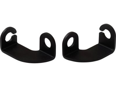 690879 - FLYWHEEL Front Turn Signal Bracket Black Powder Coated