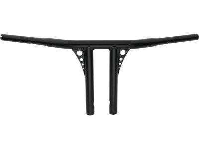 693653 - SANTEE 10 Straight-Up T-Bar Handlebar Black Powder Coated 1 1/4" Throttle By Wire