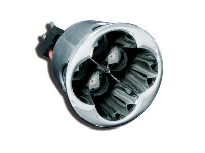 771653 - Küryakyn Small Amber Super Bright LED Deep Dish Reflector Bulb Reflector Bulb Orange