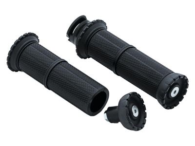 773589 - Küryakyn Riot Grips Black Satin 7/8" Throttle By Wire