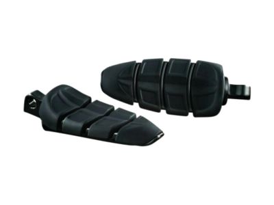 774317 - Küryakyn Kinetic Pegs with Male Mount Adapters, Gloss Black Foot Pegs...