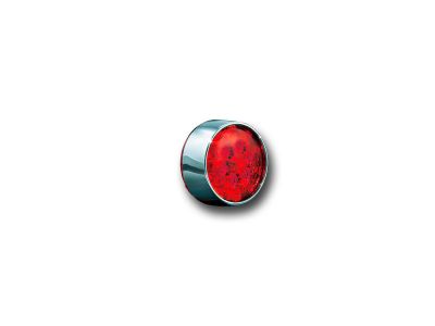 775430 - Küryakyn Panacea Bullet LED Turn Signal Insert Chrome Red LED